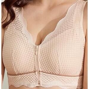 Front Zipper Bra for all women, including post-mastectomy